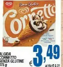 DEM Cornetto senza glutine 375 g(ml) offerta