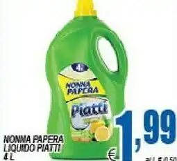 DEM Nonna papera liquido piatti offerta