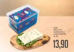 Supermercati Piccolo Igor dolcetto gorgonzola & mascarpone offerta