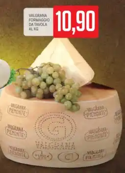 Supermercati Piccolo Valgrana formaggio da tavola offerta