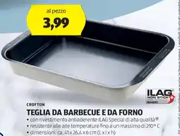 ALDI Crofton teglia da barbecue e da forno offerta