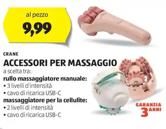 ALDI Crane accessori per massaggio offerta