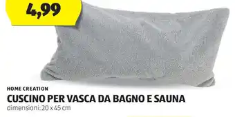 ALDI Home creation cuscino per vasca da bagno e sauna offerta