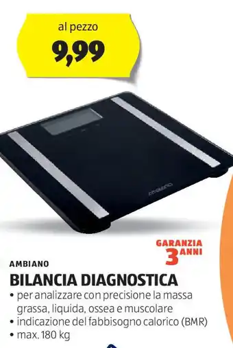 ALDI Ambiano bilancia diagnostica offerta