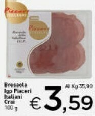 Crai Bresaola offerta
