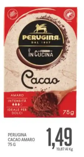 Supermercati Piccolo Perugina cacao amaro offerta