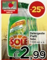 Crai Detersivo piatti offerta