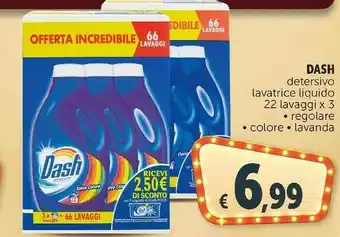 Deco Supermercati Detersivo lavatrice liquido 22 lavaggi offerta