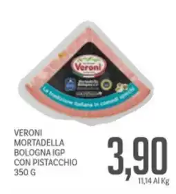 Supermercati Piccolo Veroni mortadella bologna igp con pistacchio offerta