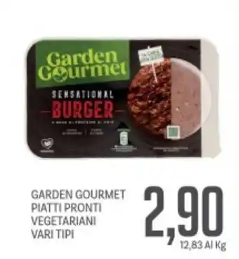 Supermercati Piccolo Garden gourmet piatti pronti vegetariani offerta