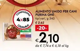 Bennet Alimento umido per cani PURINA ONE offerta