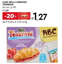 Bennet L'abc della merenda TENERONI offerta