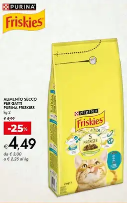 Bennet Alimento secco per gatti purina FRISKIES offerta