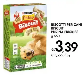 Bennet Biscotti per cani biscuit purina FRISKIES offerta