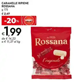 Bennet Caramelle ripiene ROSSANA offerta