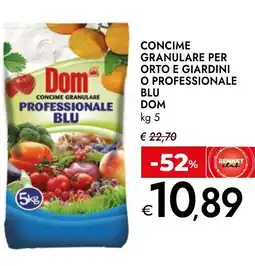 Bennet Concime granulare per orto e giardini o professionale blu DOM offerta