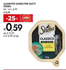 Bennet Alimento umido per gatti SHEBA offerta