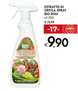 Bennet Estratto di ortica spray BIO DOM offerta