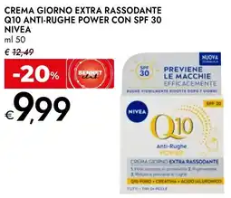 Bennet Crema giorno extra rassodante q10 anti-rughe power con spf 30 NIVEA offerta