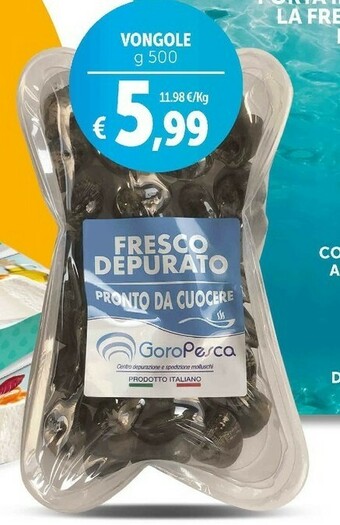 Deco Supermercati Vongole offerta