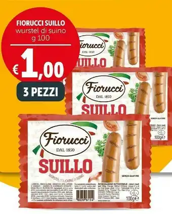 Deco Supermercati Wurstel suillo 100 g(ml) offerta
