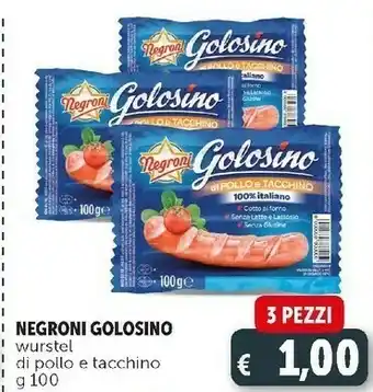 Deco Supermercati Wurstel di pollo e tacchino offerta