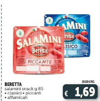 Salamini snack