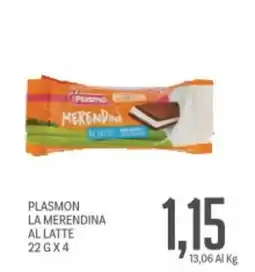 Supermercati Piccolo Plasmon la merendina al latte offerta