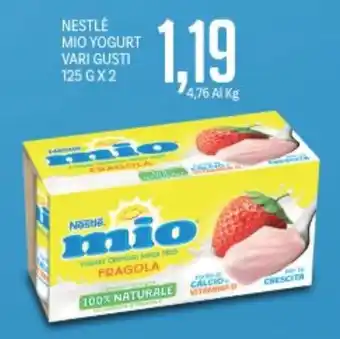 Supermercati Piccolo Nestlé mio yogurt vari gusti offerta