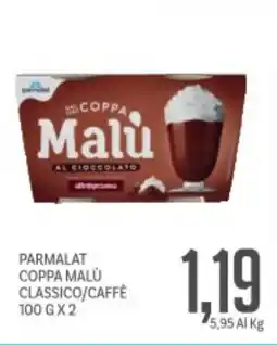 Supermercati Piccolo Parmalat coppa malù classico/caffè offerta