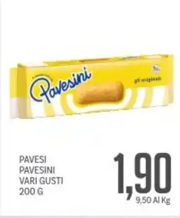 Supermercati Piccolo Pavesi pavesini vari gusti offerta