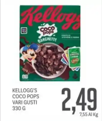 Supermercati Piccolo Kellogg's coco pops vari gusti offerta