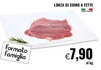 Famila Lonza di suino a fette offerta