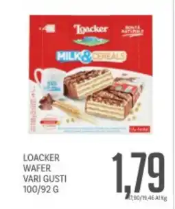 Supermercati Piccolo Loacker wafer vari gusti offerta