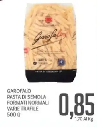 Supermercati Piccolo Garofalo pasta di semola offerta