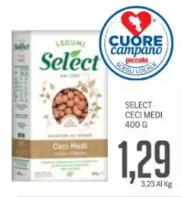 Supermercati Piccolo Select ceci medi offerta