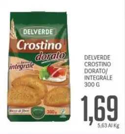 Supermercati Piccolo Delverde crostino dorato/ integrale offerta