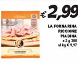 Coal La fornarina riccione PIADINA offerta