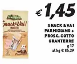 Coal Snack & vai parmigiano + prosc cotto GRANTERRE offerta