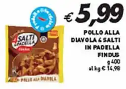 Coal Pollo alla diavola 4 salti in padella FINDUS offerta