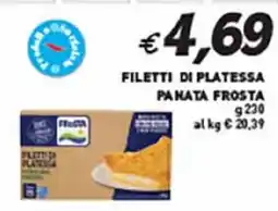 Coal Filetti di platessa panata FROSTA offerta