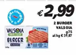 Coal 2 burger VALSOIA offerta