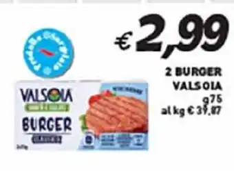 Coal 2 burger VALSOIA offerta