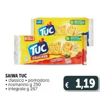 Deco Supermercati Tuc cracker classico 250 g(ml) offerta