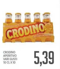 Supermercati Piccolo Crodino aperitivo vari gusti offerta