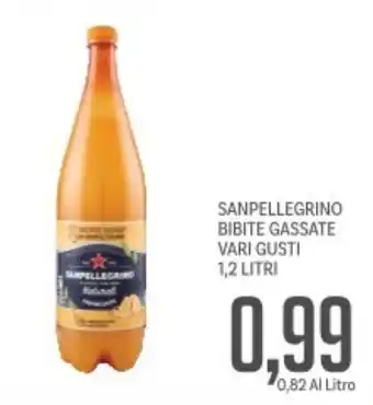 Supermercati Piccolo Sanpellegrino bibite gassate vari gusti offerta