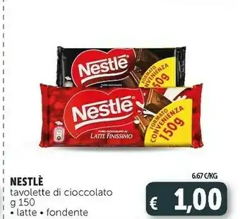 Deco Supermercati Cioccolato al latte 150 g(ml) offerta