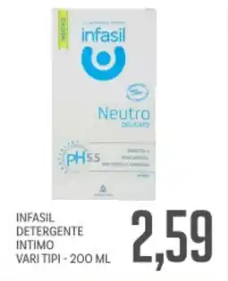 Supermercati Piccolo Infasil detergente intimo offerta