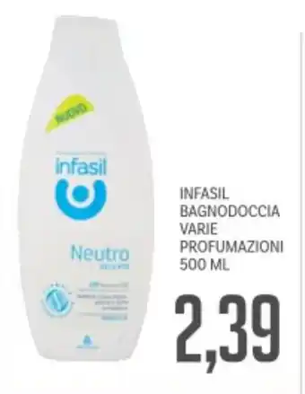 Supermercati Piccolo Infasil bagnodoccia varie profumazioni offerta