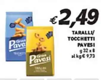 Coal Taralli tocchetti PAVESI offerta